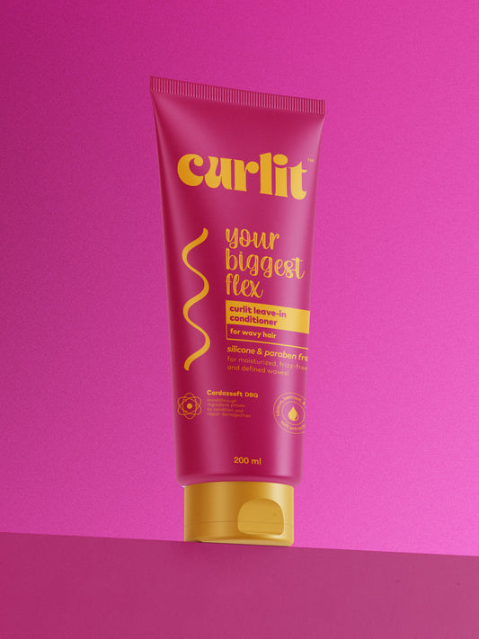 Wavy leave-in conditioner