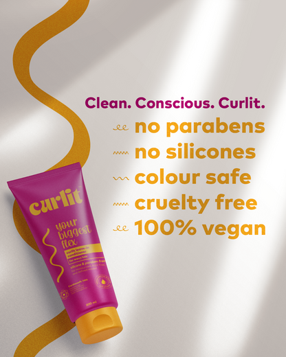 Wavy leave-in conditioner