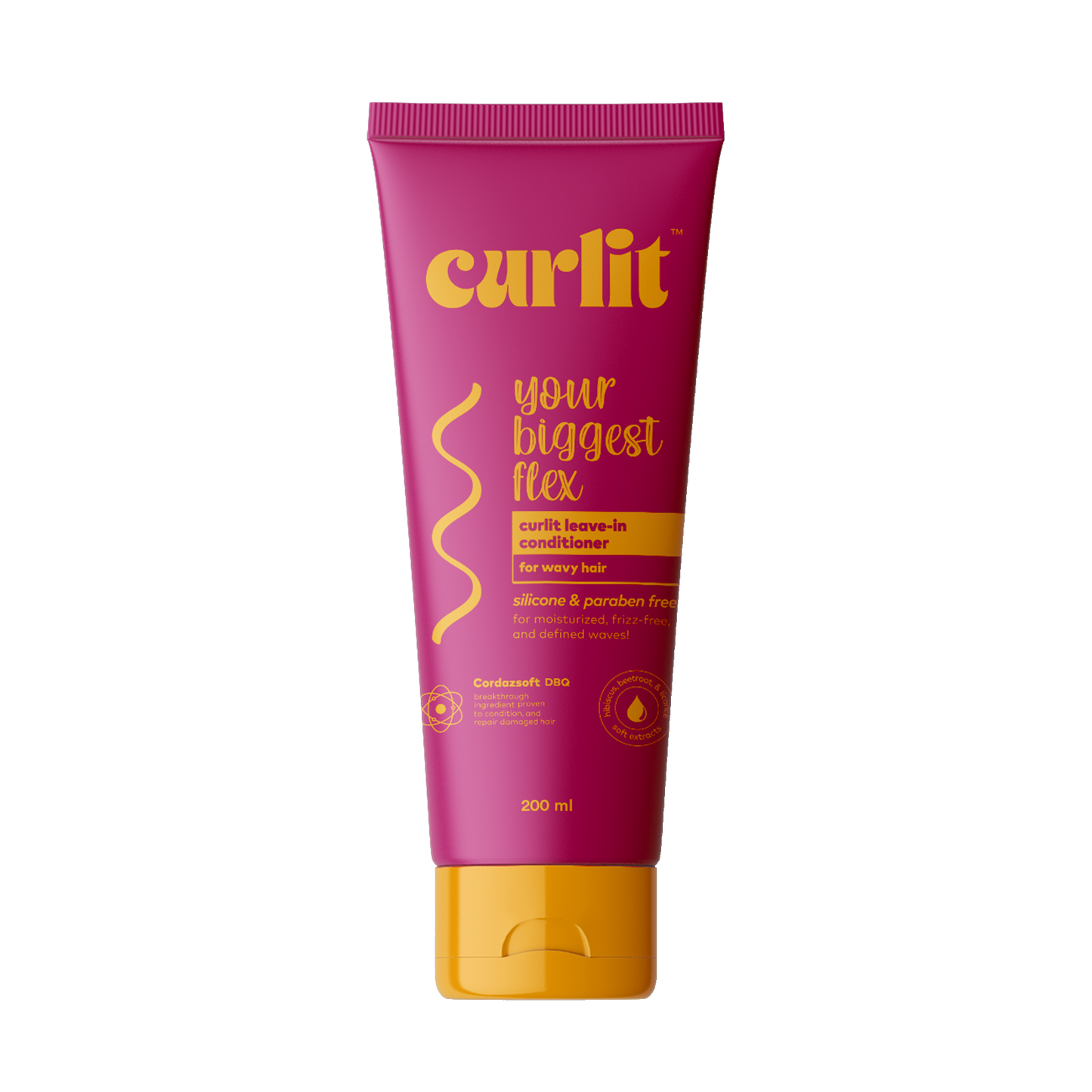 Wavy leave-in conditioner