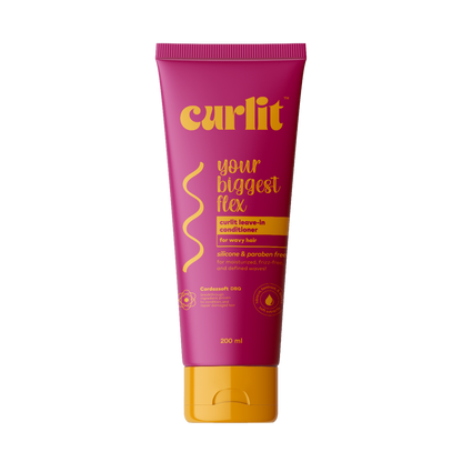 Wavy leave-in conditioner