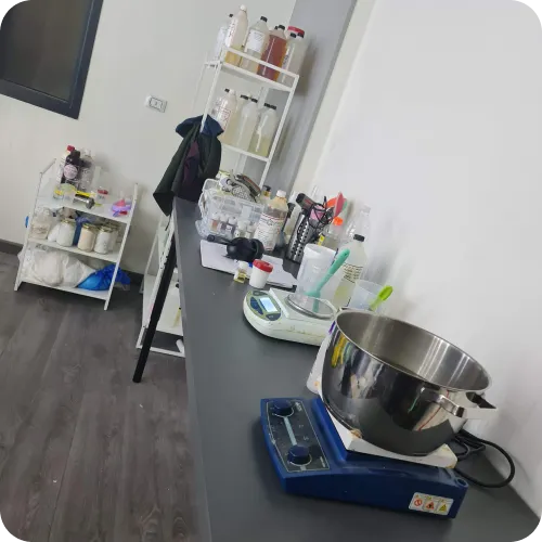 Studying cosmetic formulation